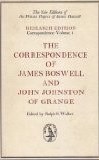 Correspondence of James Boswell and John Johnston of Grange